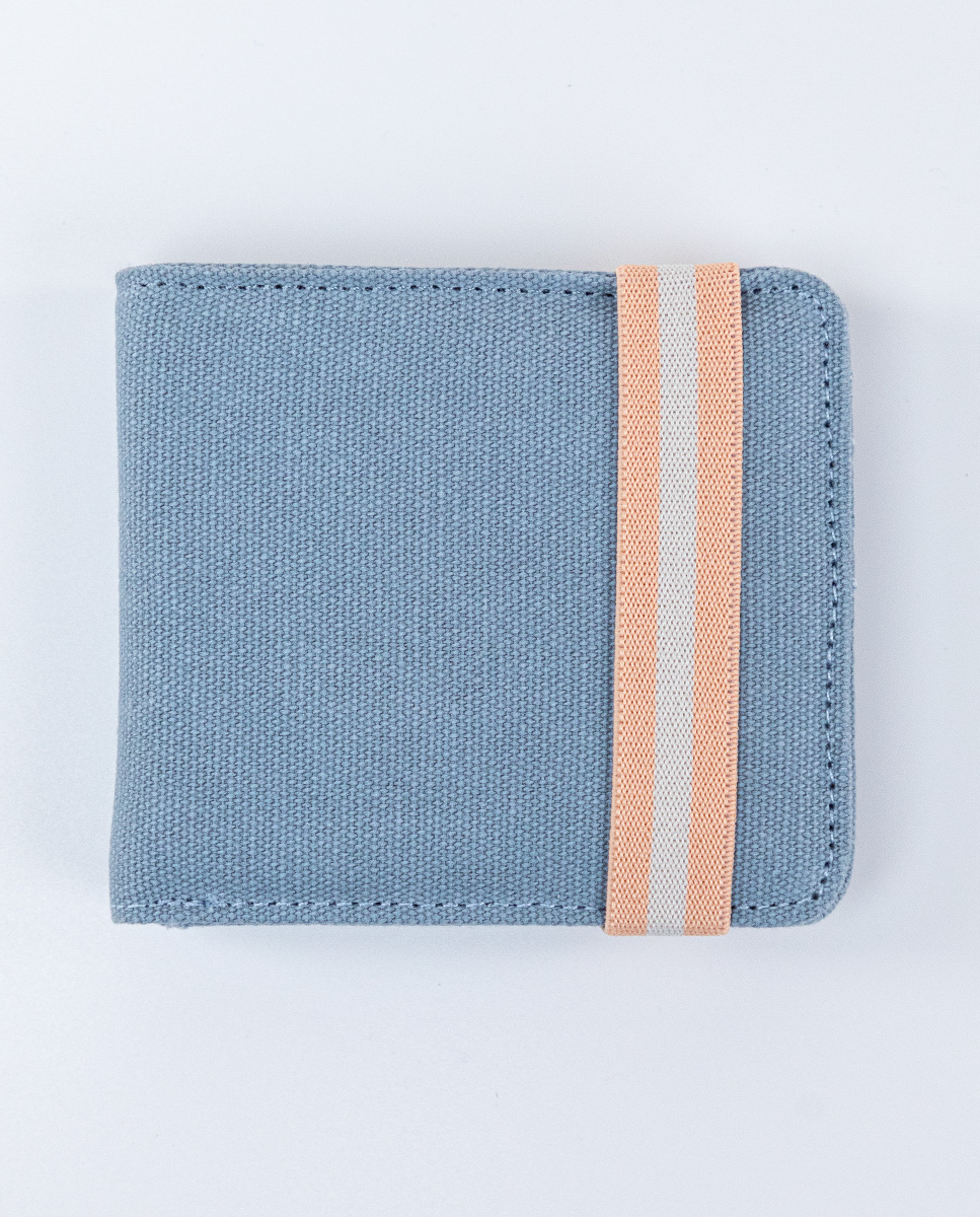 Porte-cartes Toile Bleu