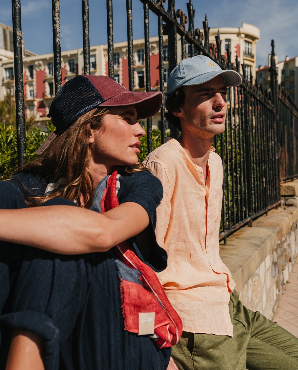 Gorra Truck Lavada Rojo