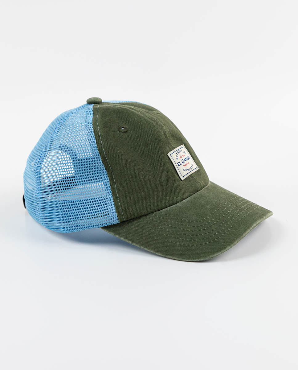 Gorra Truck Lavada Verde