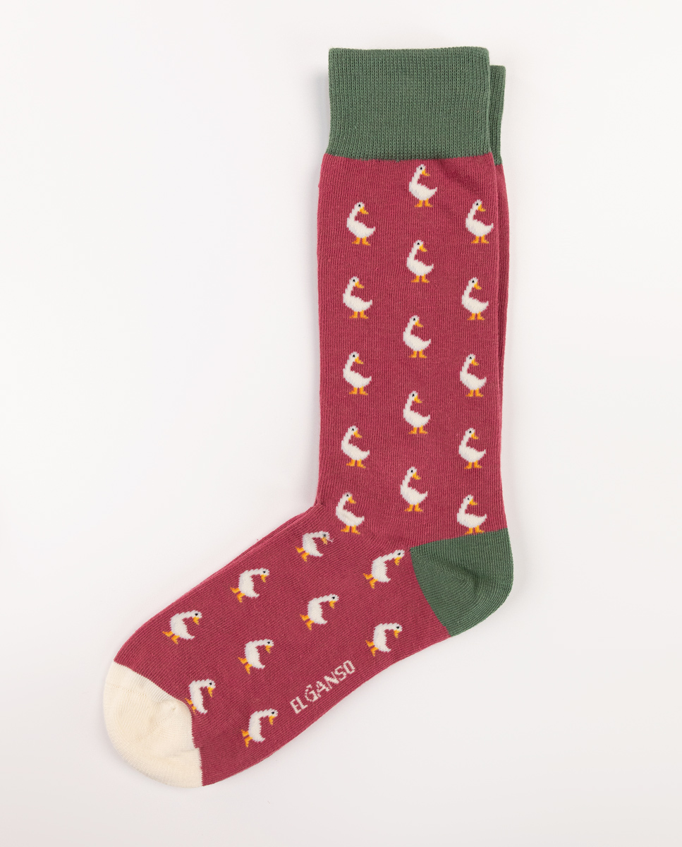 Meia de algodão Red Goose