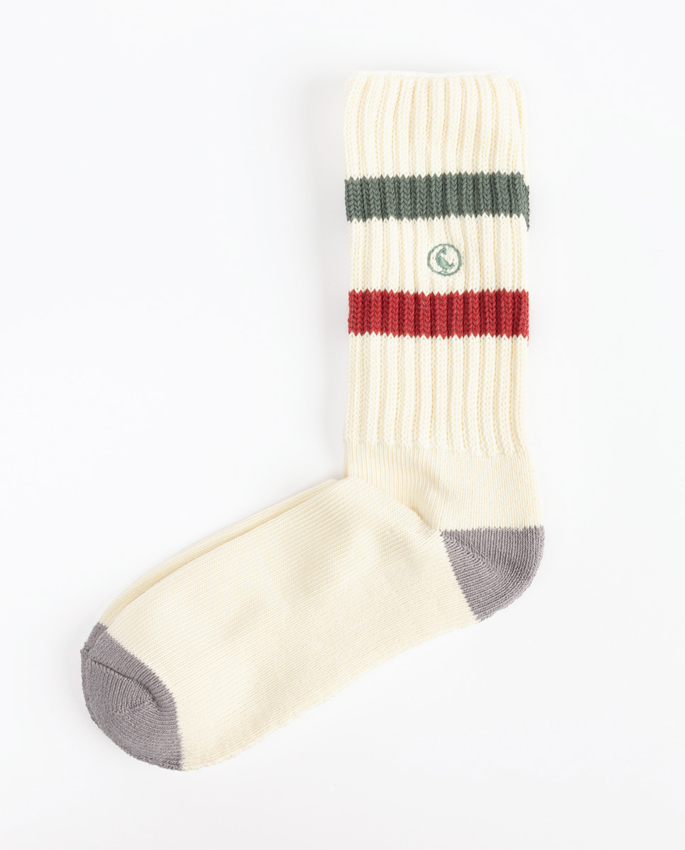 Retro-Baumwollsocke, Rohkhaki