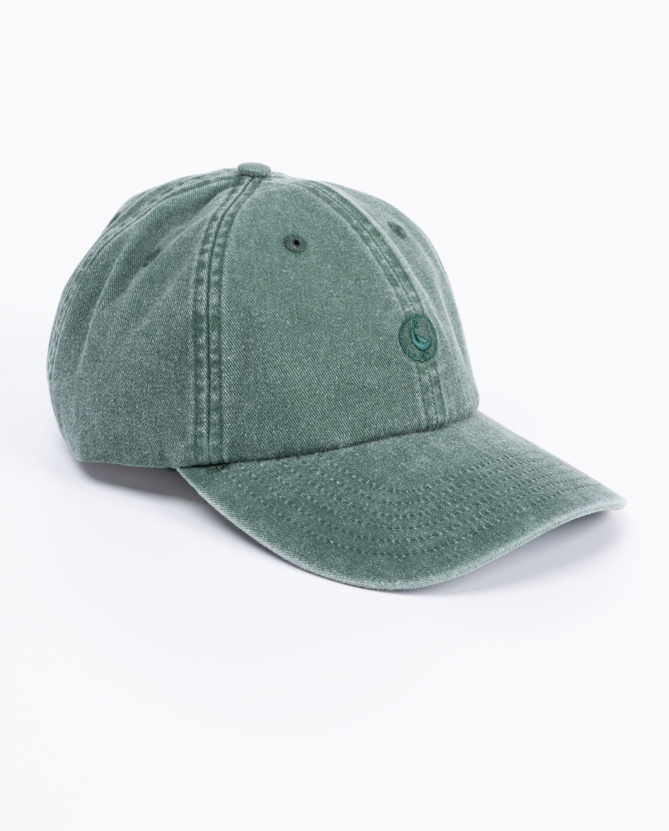 Gorra Algodón Lavado Kaki