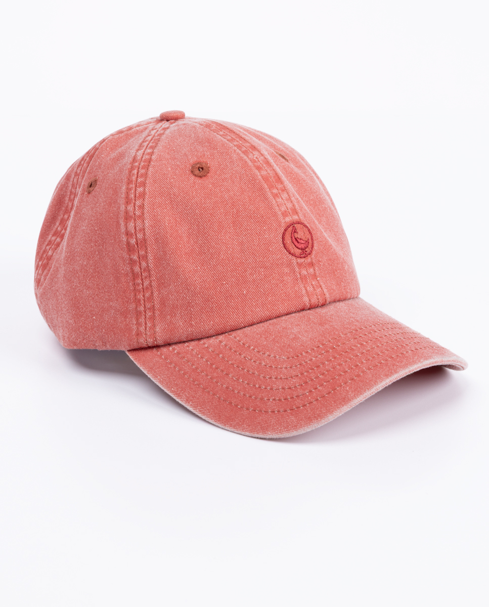 Gorra Algodón Lavado Rojo