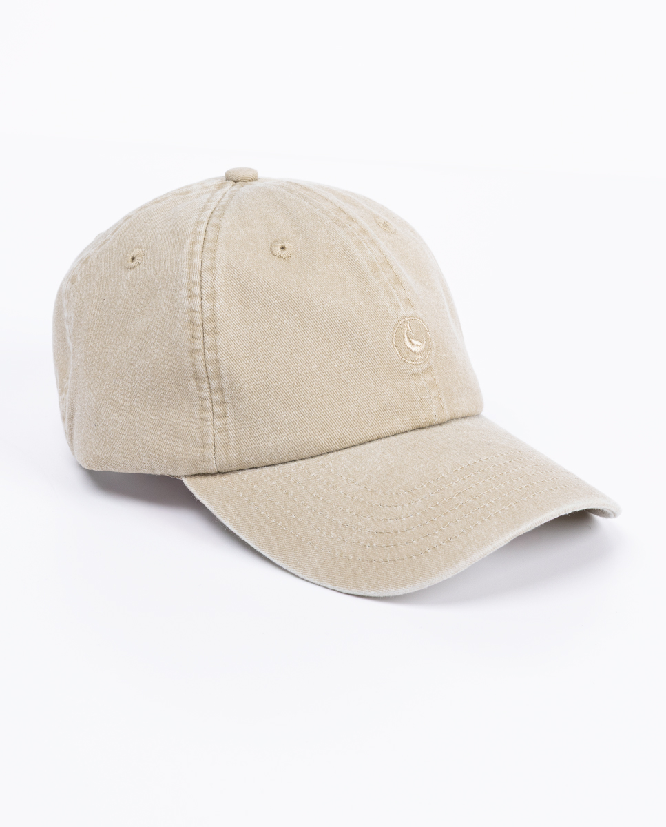 Gorra Algodón Lavado Beige