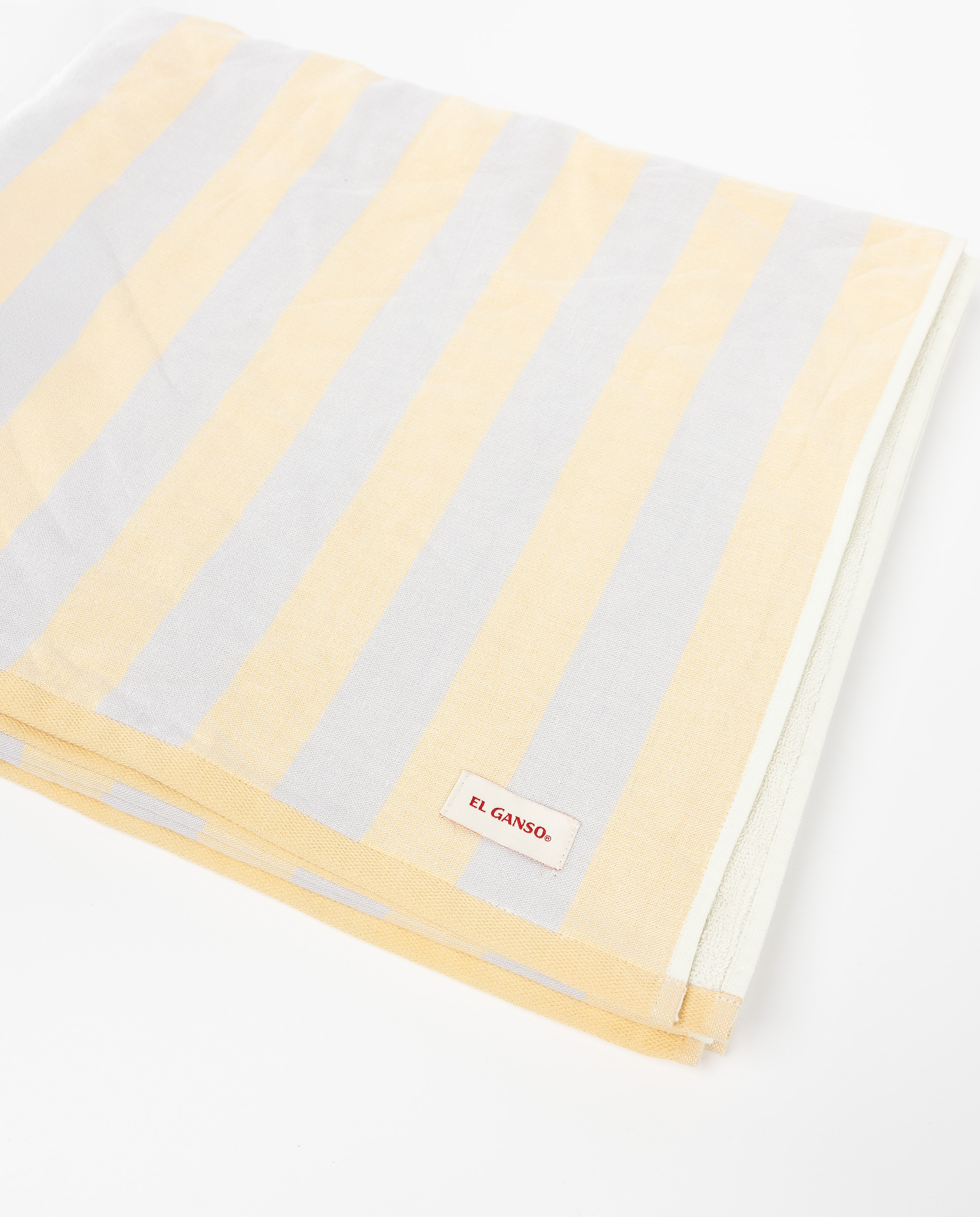 Toalla Rayas Morado Naranja