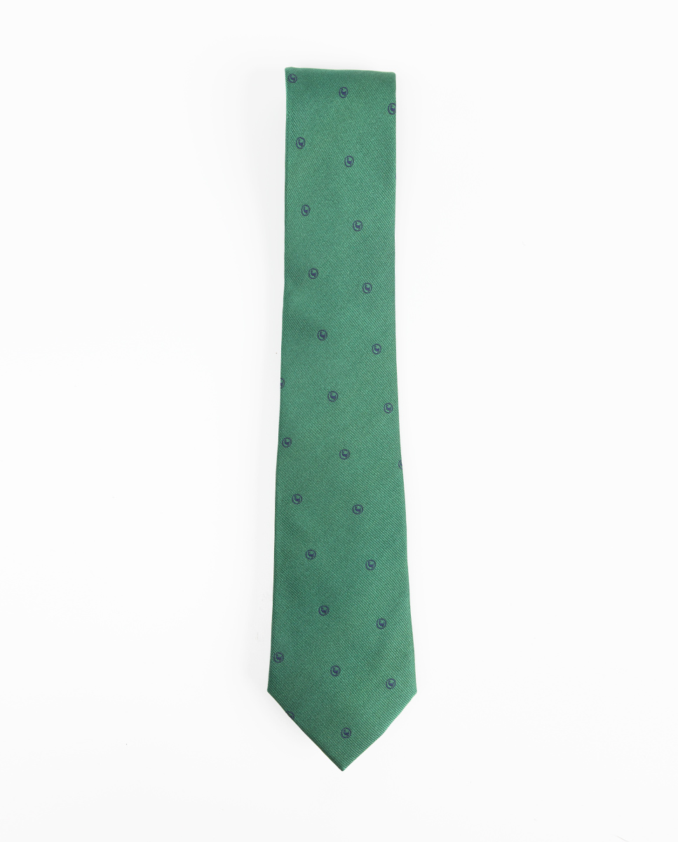 Corbata Logos Verde