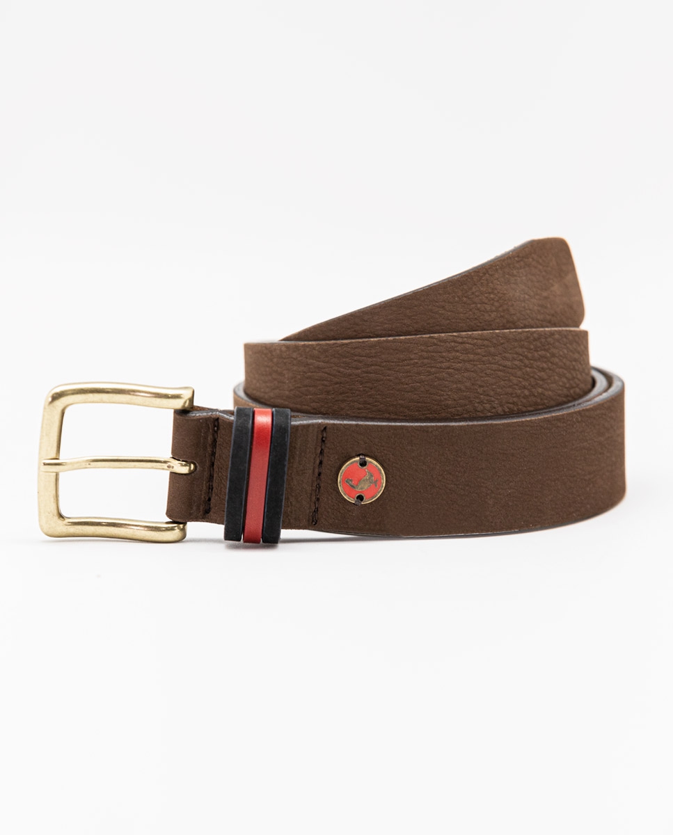 Brown Nubuck Belt