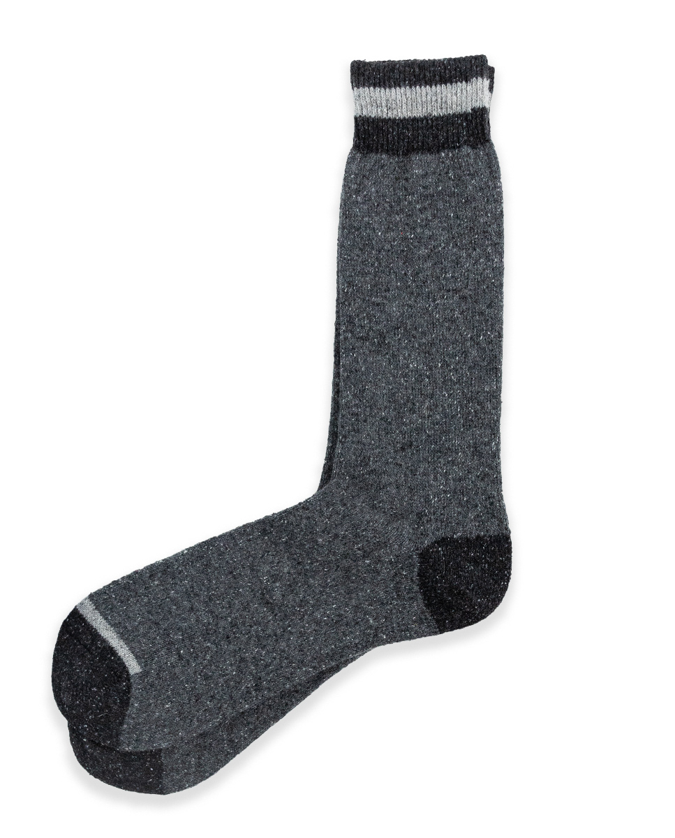 Calcetín Botoné Liso Gris