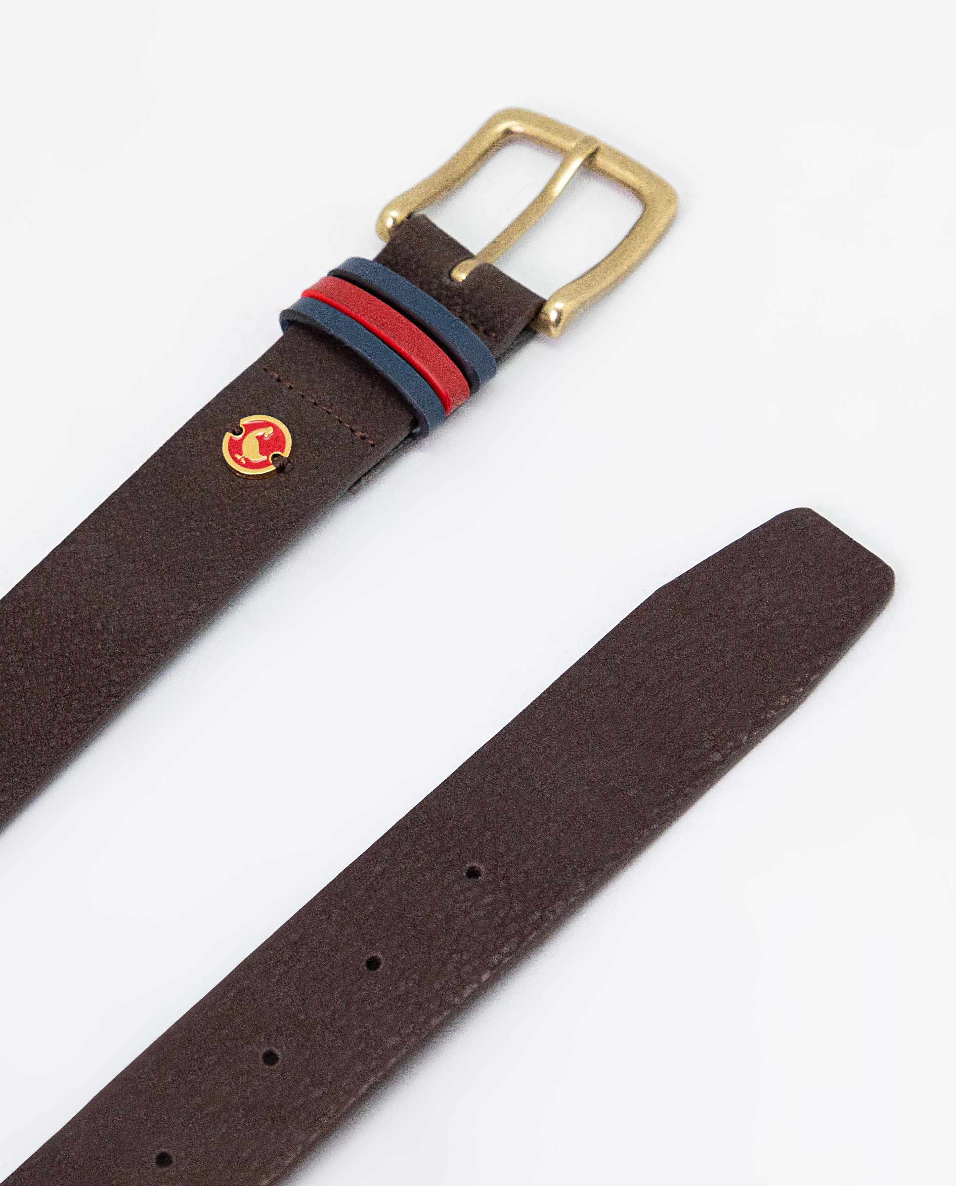 Brown Nubuck Belt