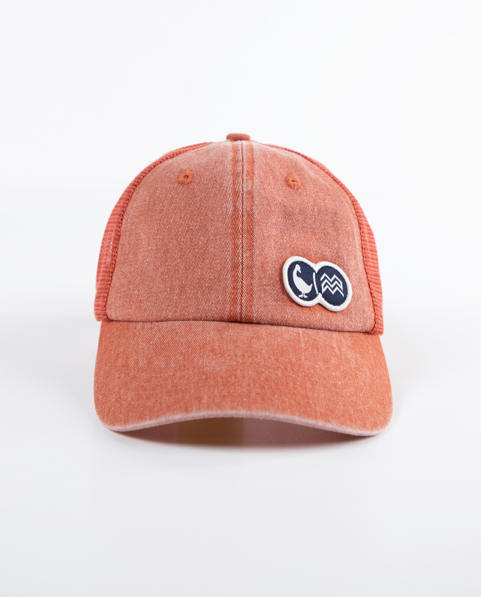 Gorra Truck Twill Washed Naranja Marchica