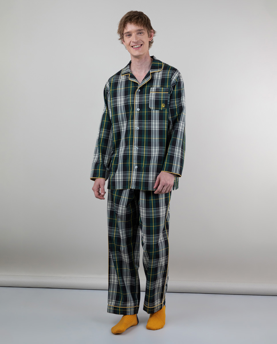 Pijama Tartán Verde