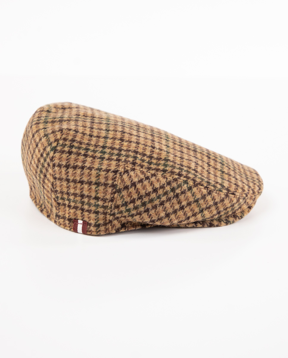 Gorra Plato Lana Gales Marrón