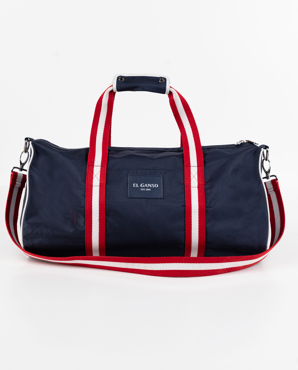 Bolsa esportiva em nylon marinho