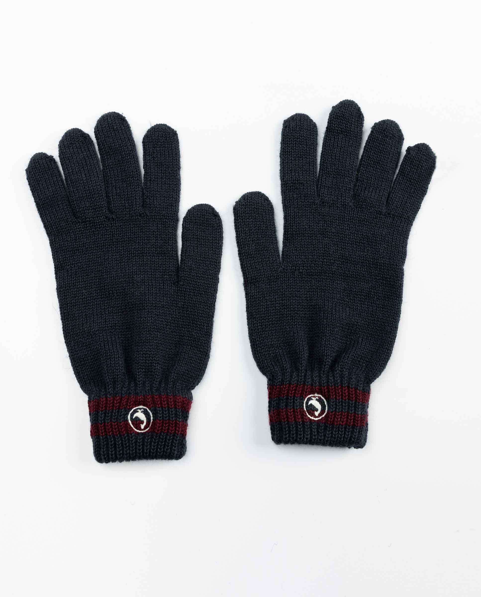 Gants Laine Marine