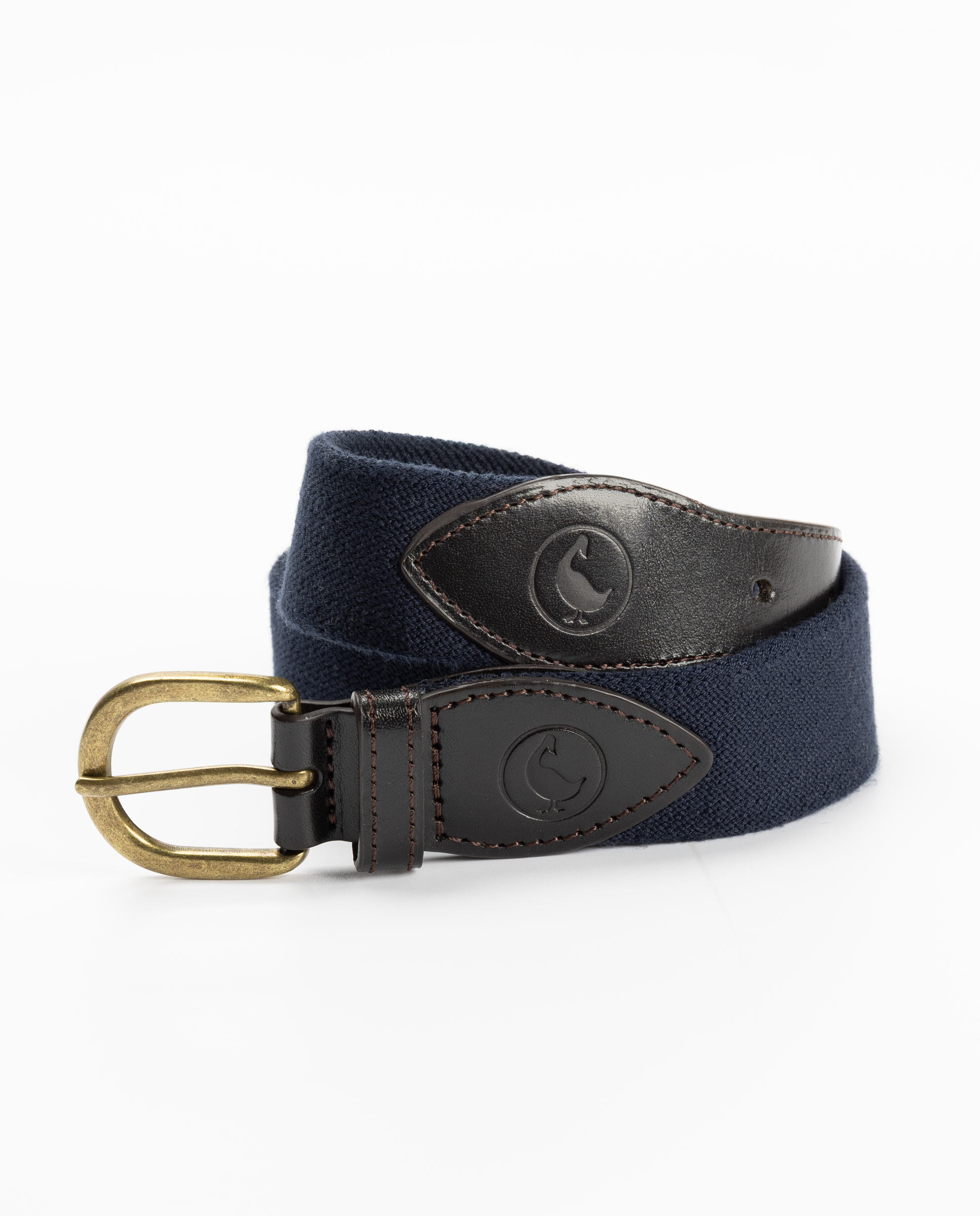 Navy Monocolor Elastic Belt