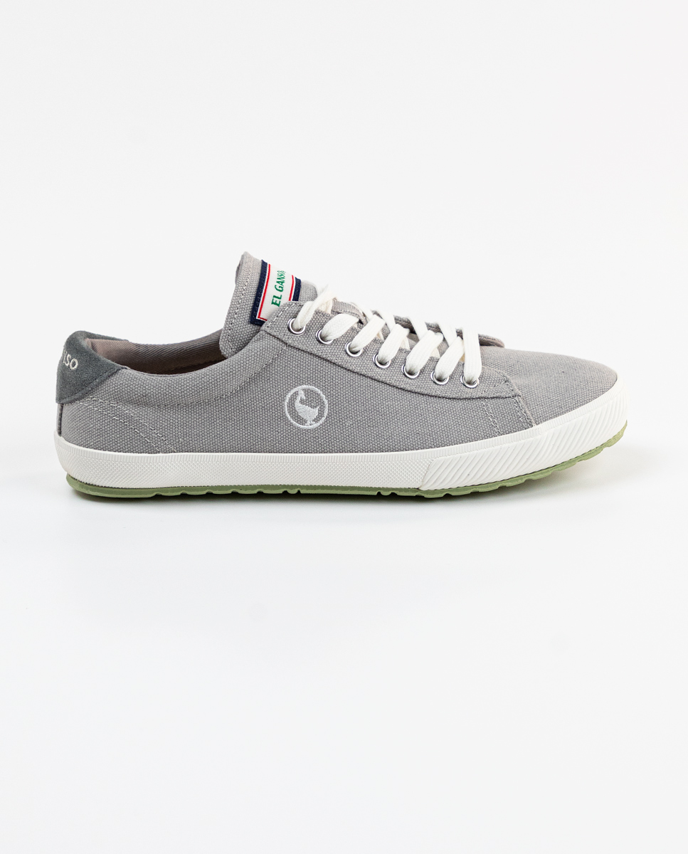 Washed Grey Low Tops