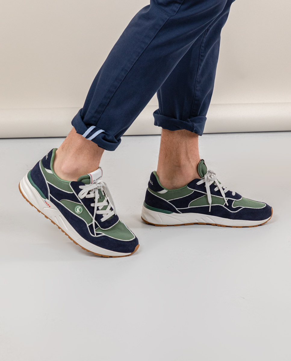Turnschuhe El Ganso & Flex Navy Grün