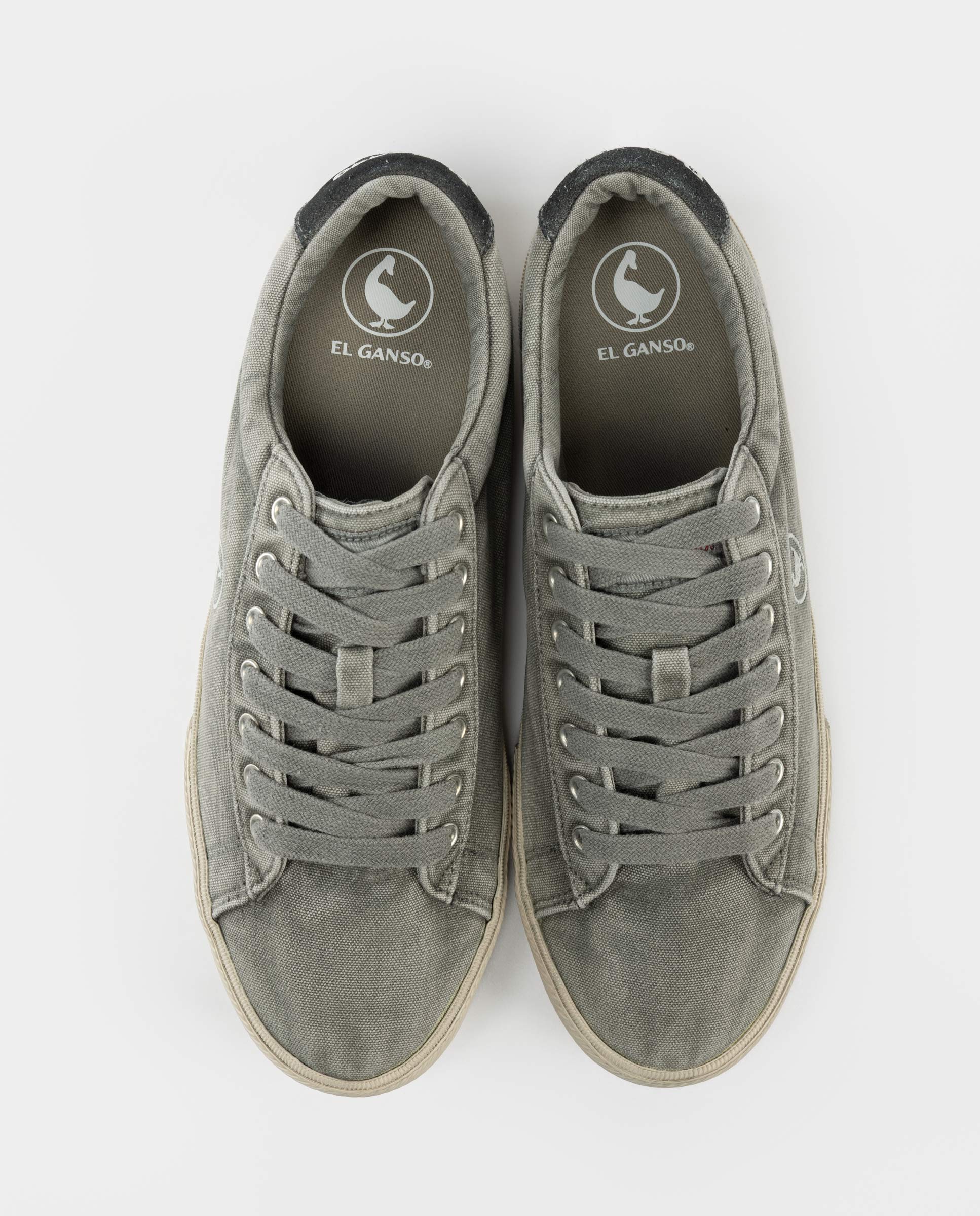 Low Top Garment Dyed Gris