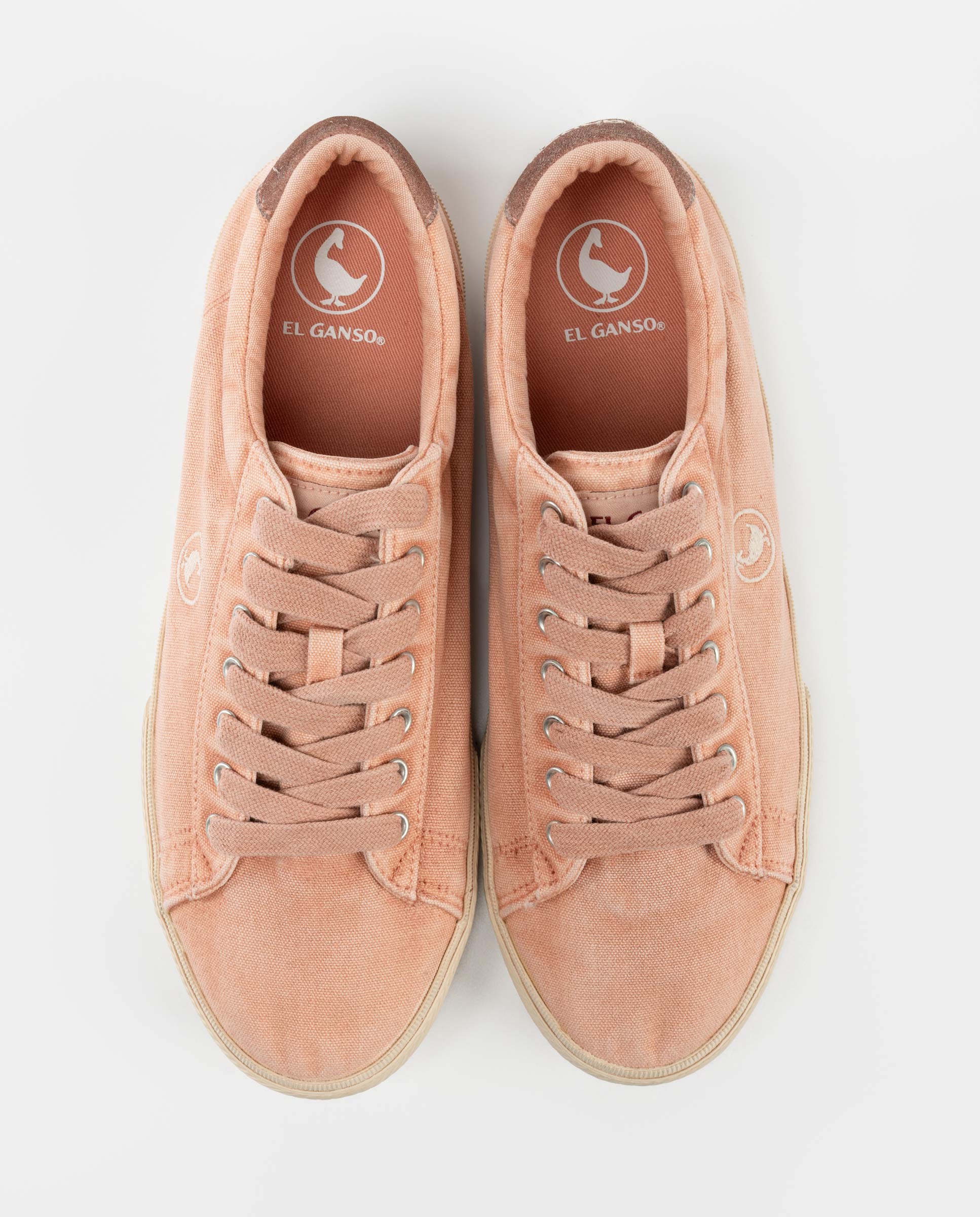Low Top Garment Dyed Rojo