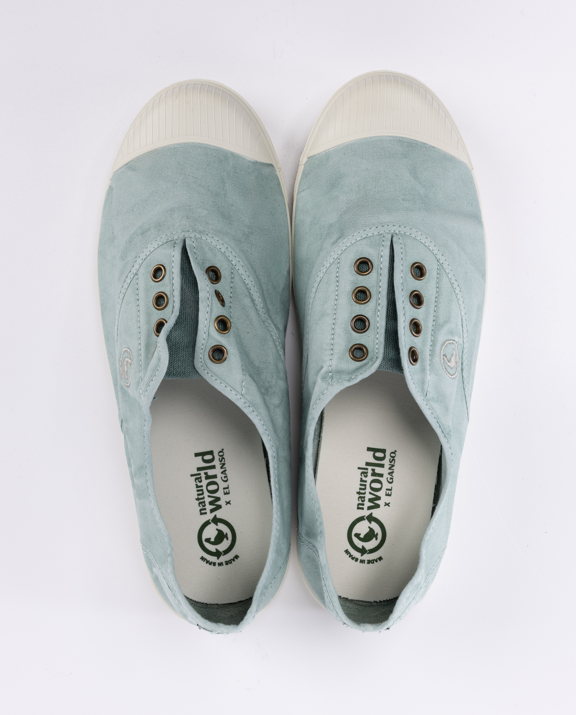 Zapatilla Natural World x El Ganso Verde Claro
