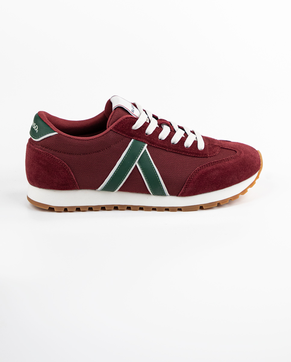 Maroon Walking Running Sneakers