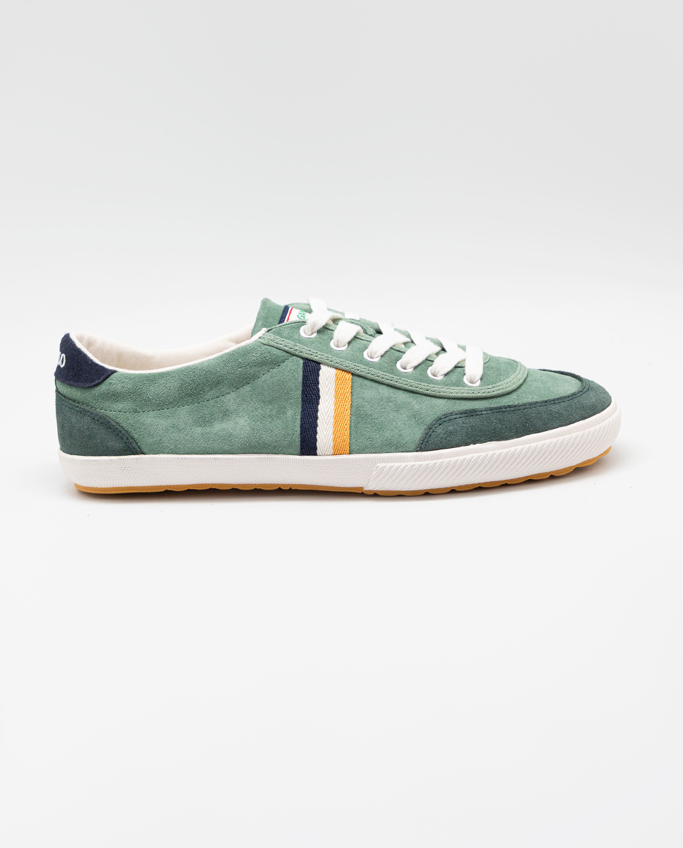 Green Suede Handball