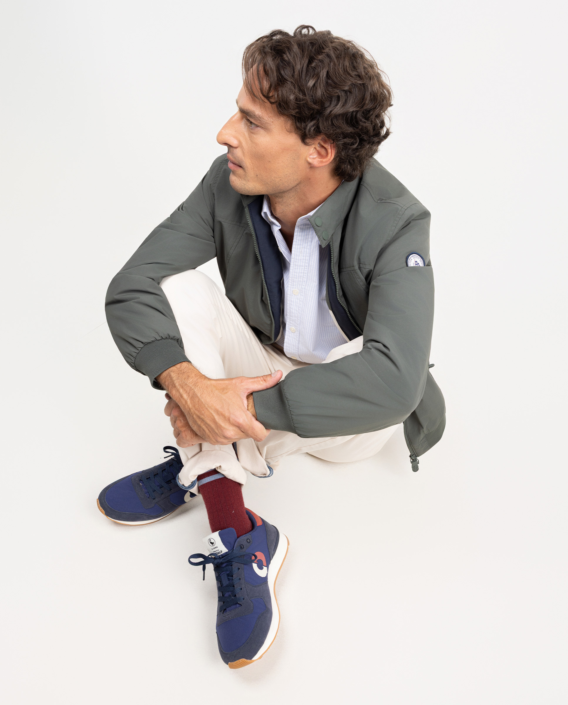 Sneaker Ecoalf x El Ganso Marineblau