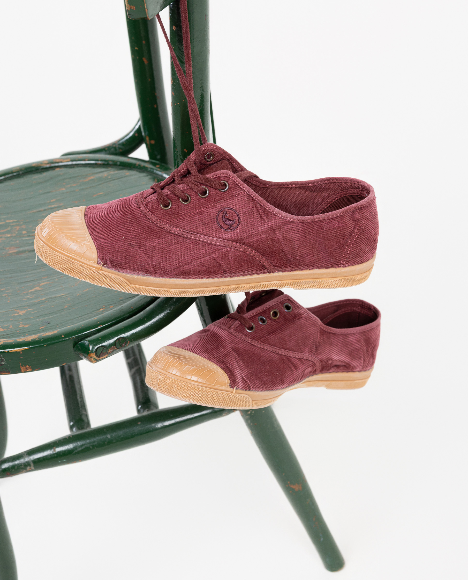 Natural World By El Ganso Velours Côtelé Bordeaux