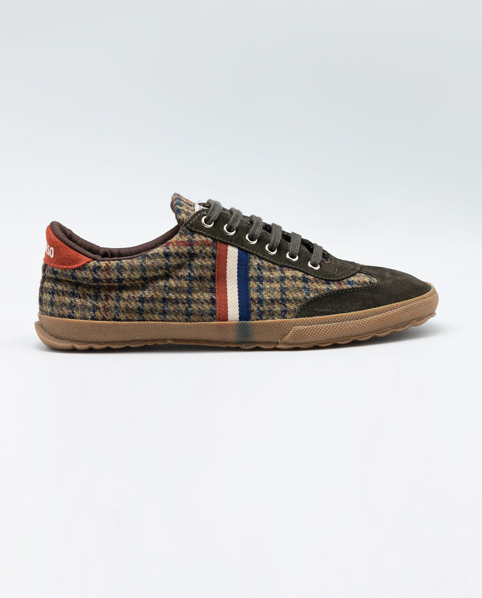 Match Houndstooth Gum Sole Ribbon