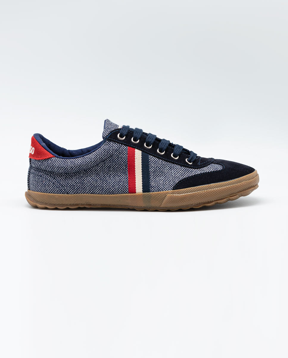 Match Flannel Panama Bicolor Gum Sole Ribbon