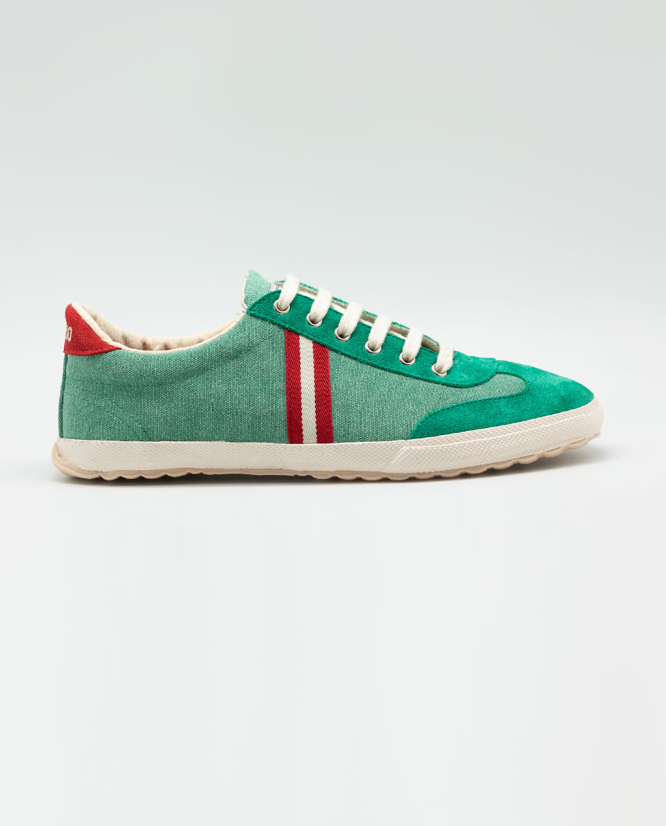Match Washed Canvas Green Gum Ribbon