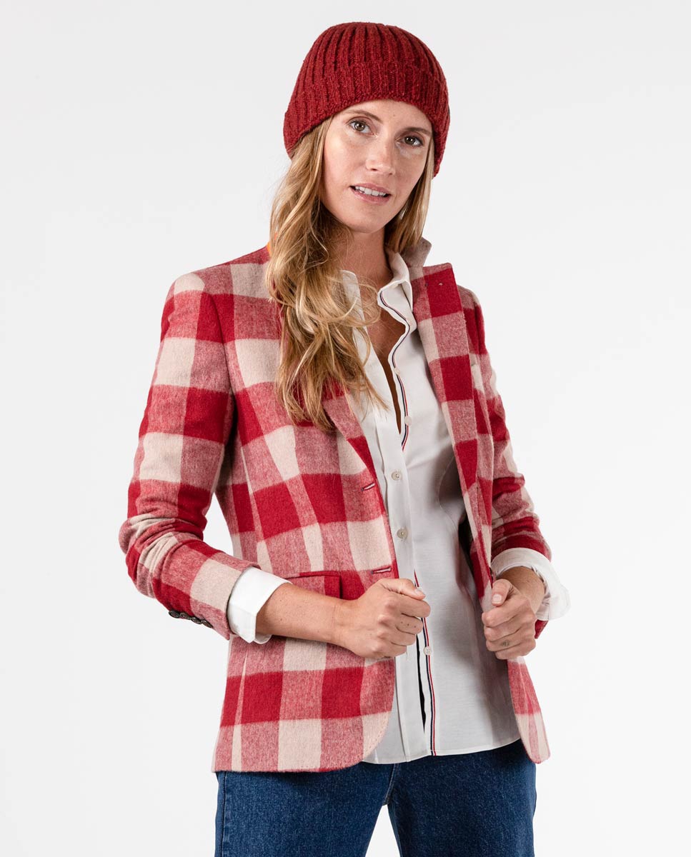Chaqueta Cuadro Vichy Gigante