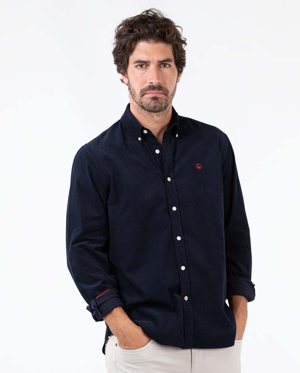 Camisa Micropana Marino