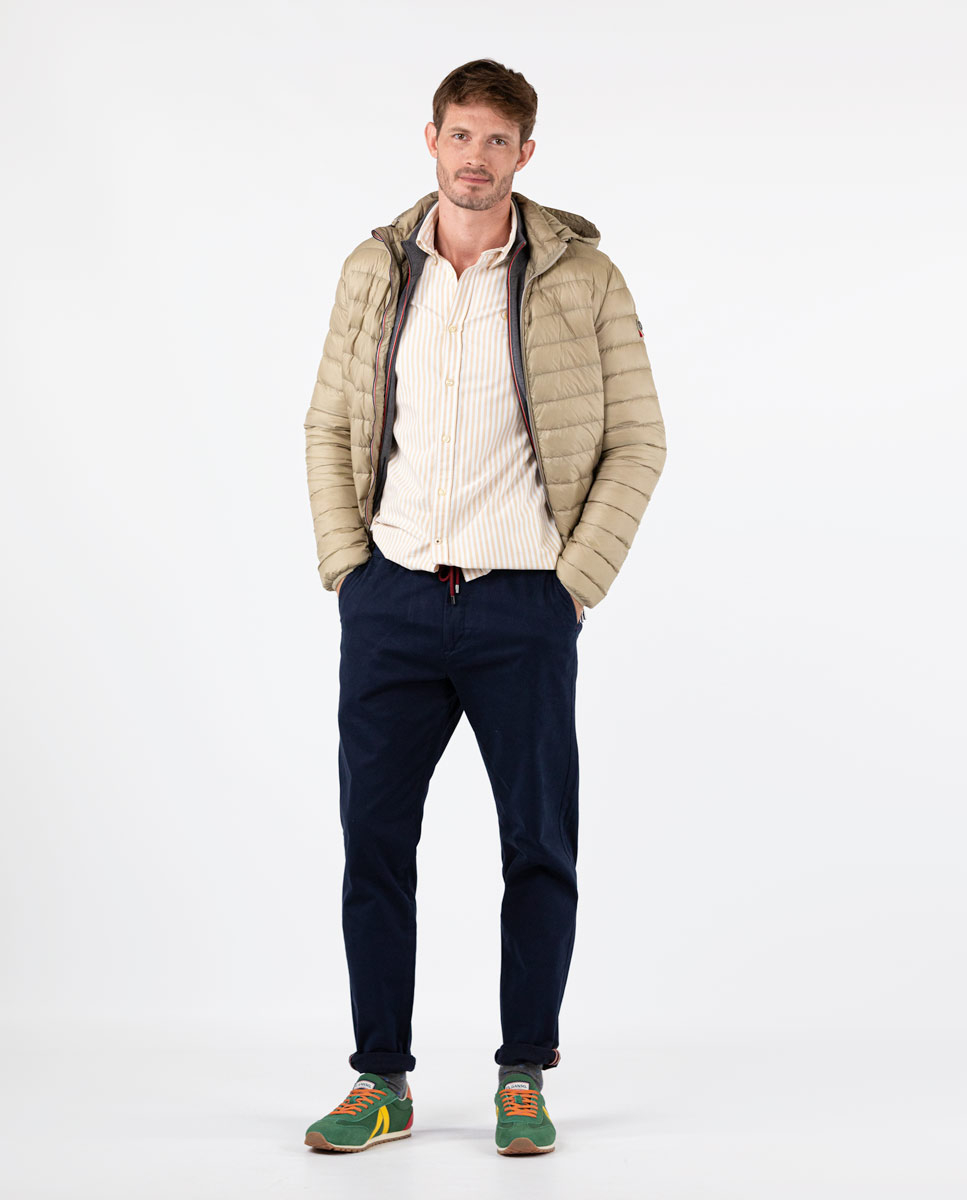 Chaqueta Plumas Camel