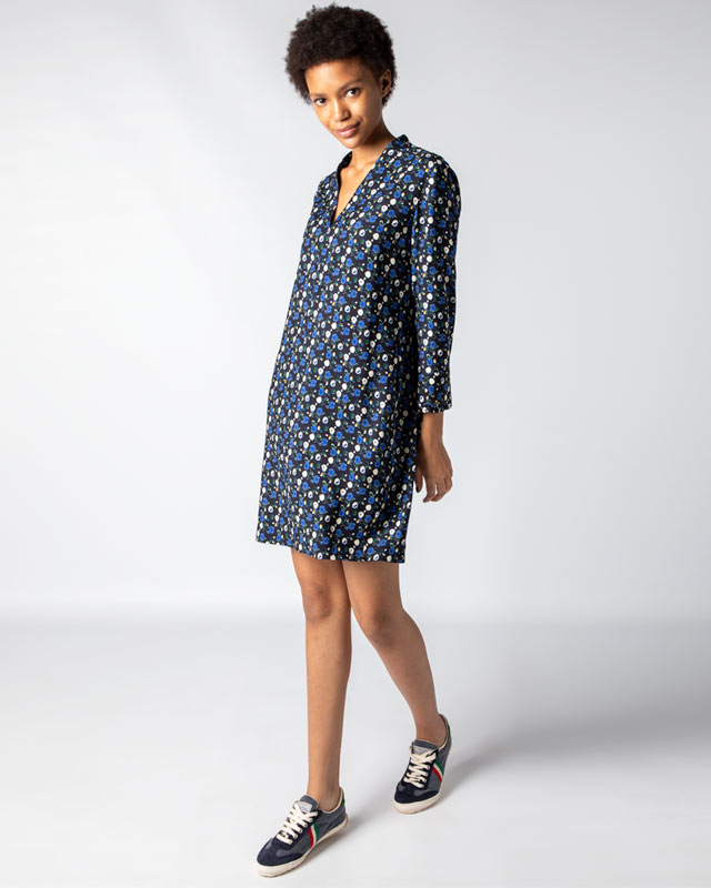 Tunika-Kleid Bedruckt