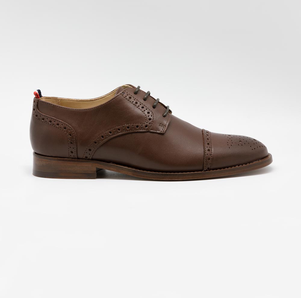 Chaussure Derby Bout Fleuri