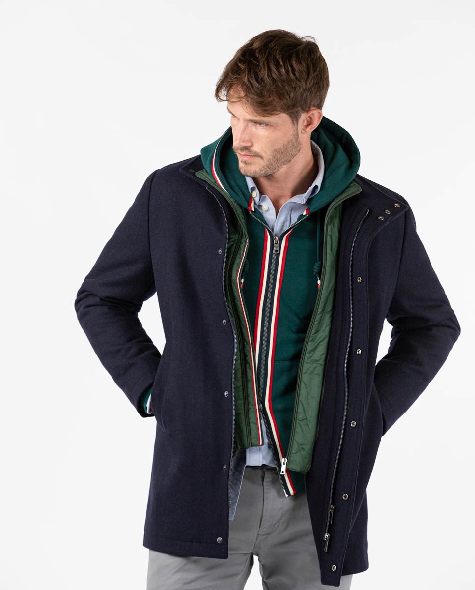 Abrigo Cuello Chimenea