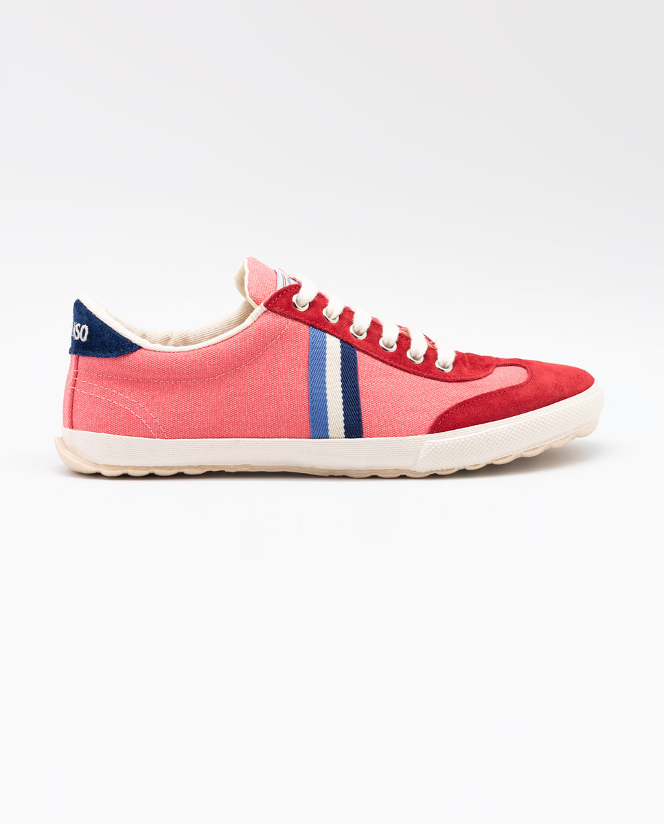 Match Washed Canvas Rojo Gum Ribbon