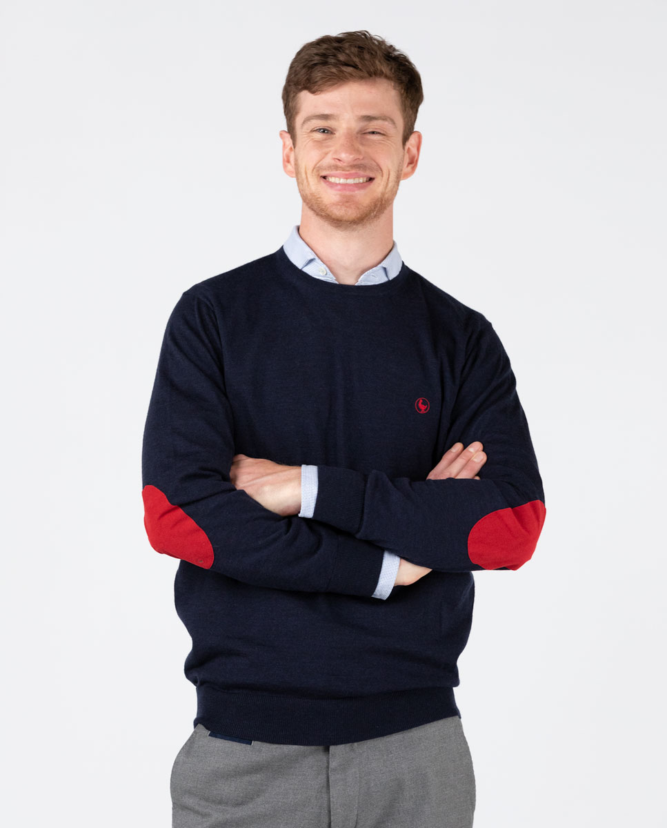 Jersey Merino Navy Total Easy Care