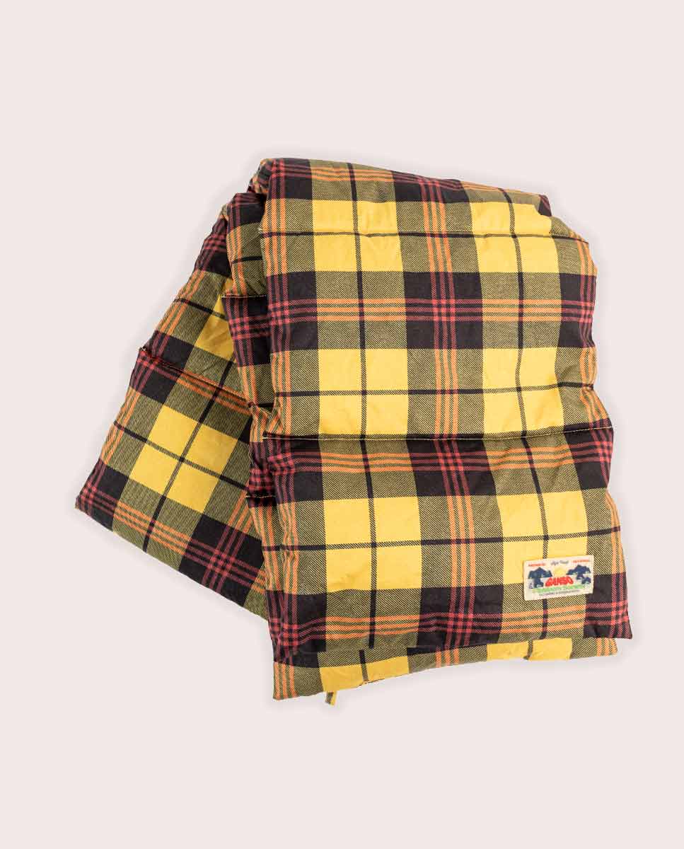 Bufanda Tartán Amarillo