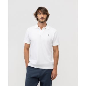 Polo Piqué Blanco