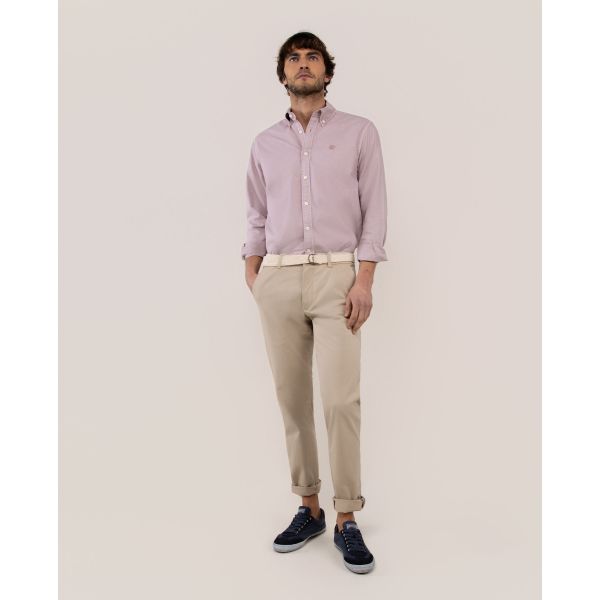 Pantalón Chino Básico Tostado