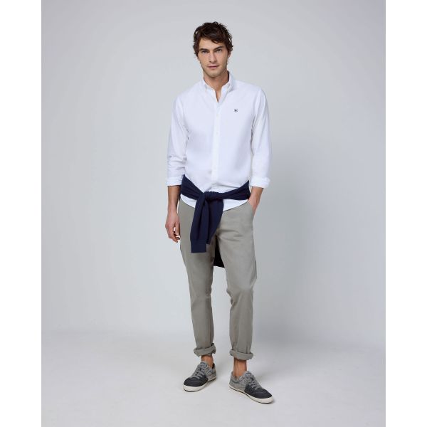Pantalón Chino Básico Verde