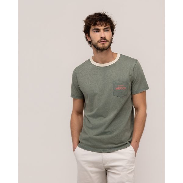 Camiseta Retro Slub Mexico