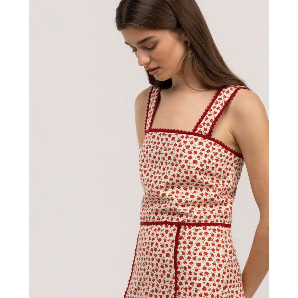 Top Juliet Botones Multicolor