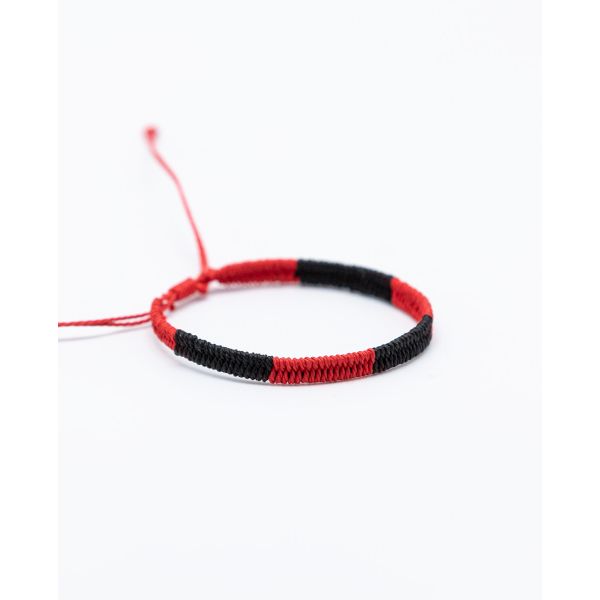 Dual-coloured Red/Black Bracelet