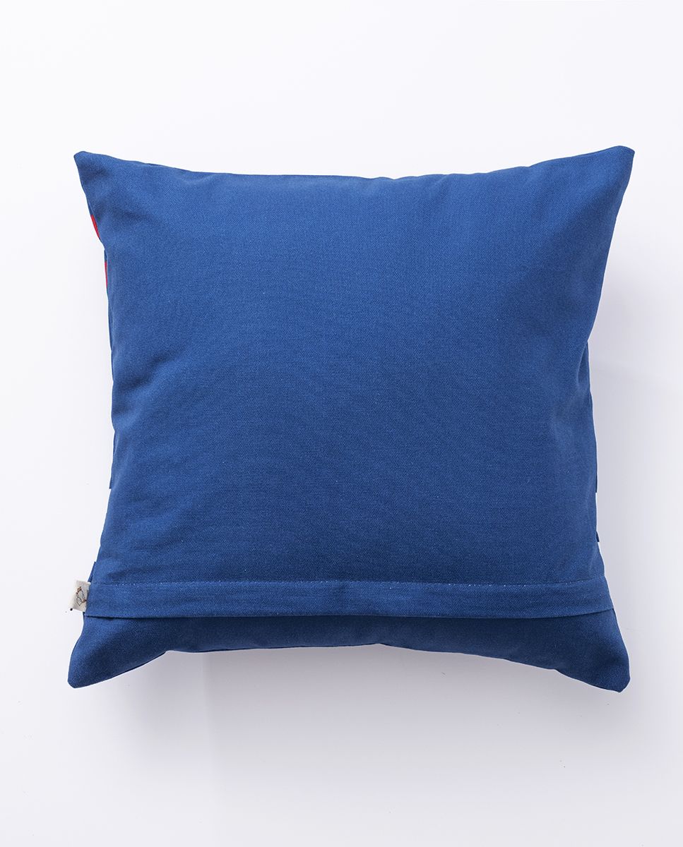 Kissenbezug 40x40 cm Marineblau Streifen