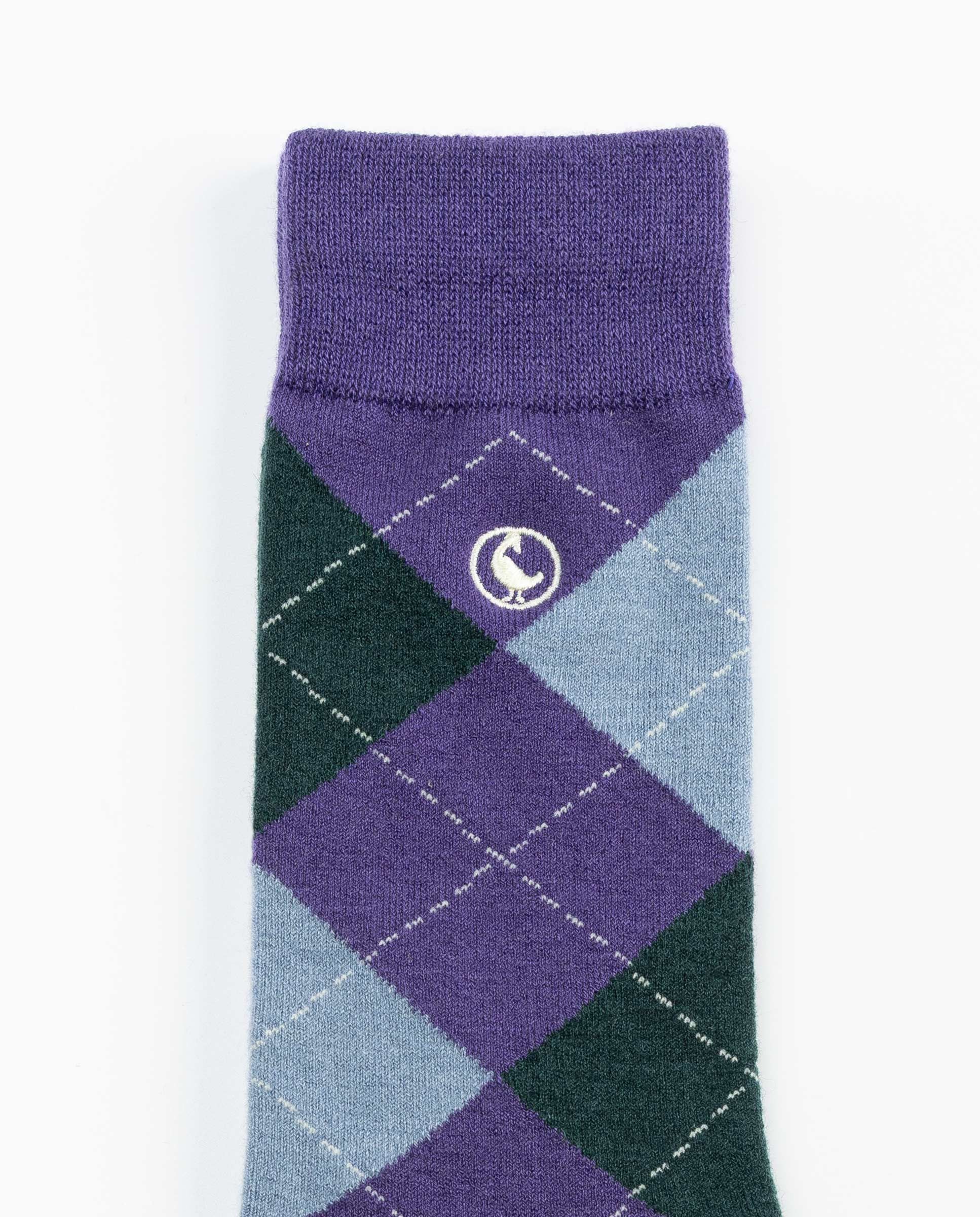 mens purple dress socks Oddball Royale Dress Socks (3-Pack) 15-18 / Modern Collection