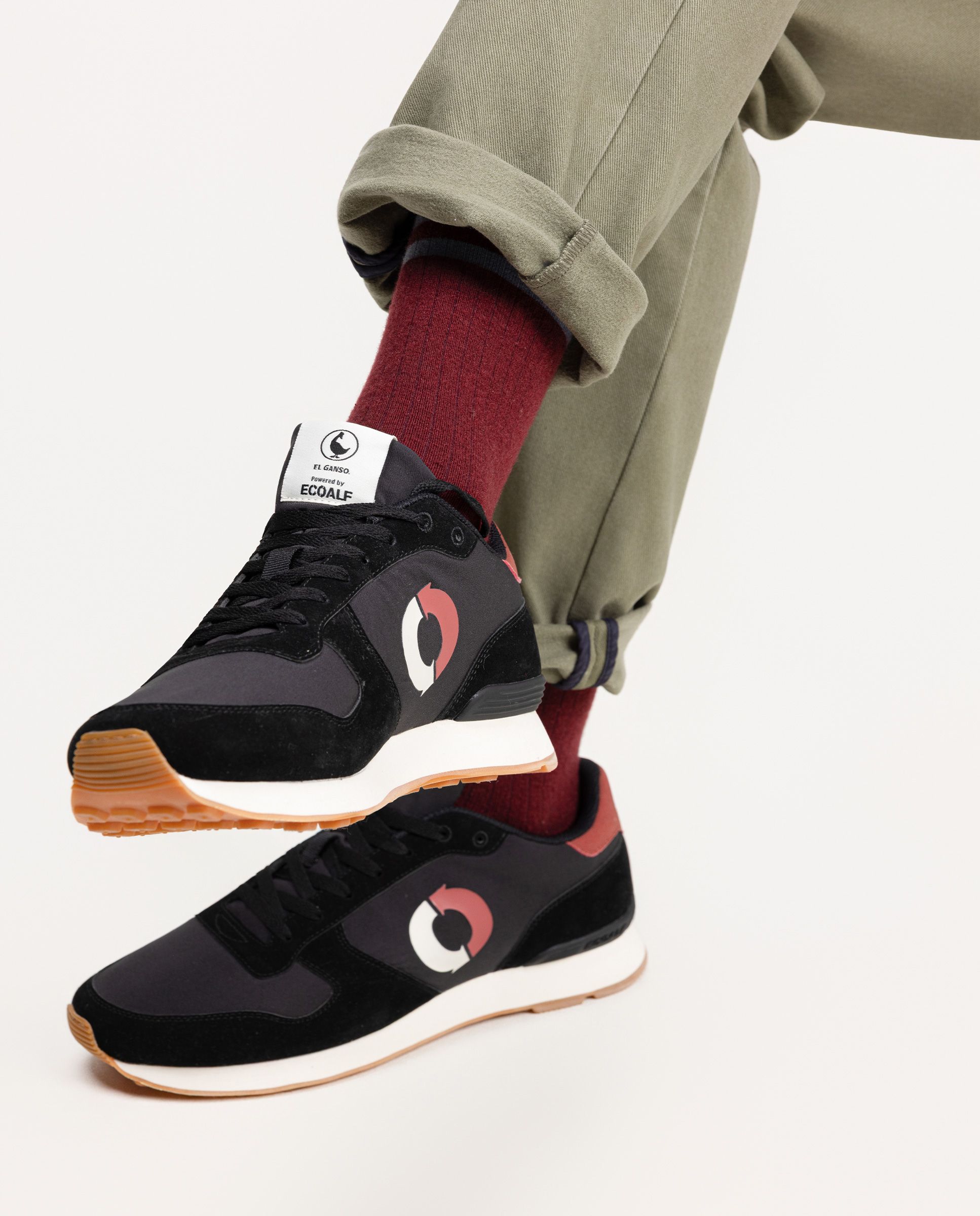 El Ganso® Zapatilla Ecoalf x El Ganso Negro