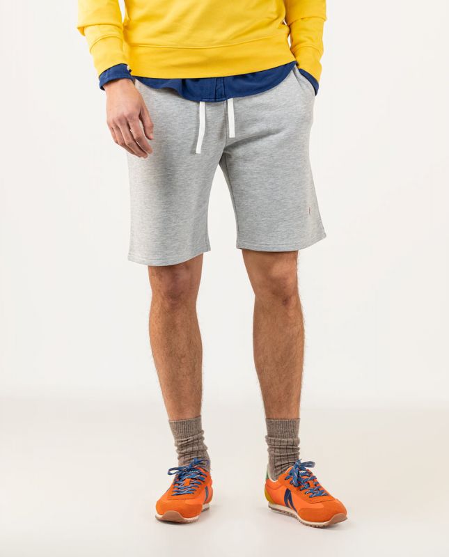 Bermuda Chandal Gris Melange | Moda Hombre | El Ganso®